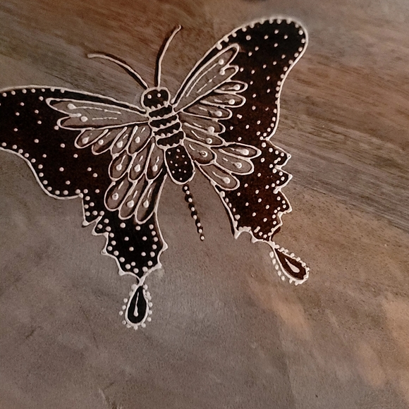 Butterfly lazzy Susan - Picture 2 of 9